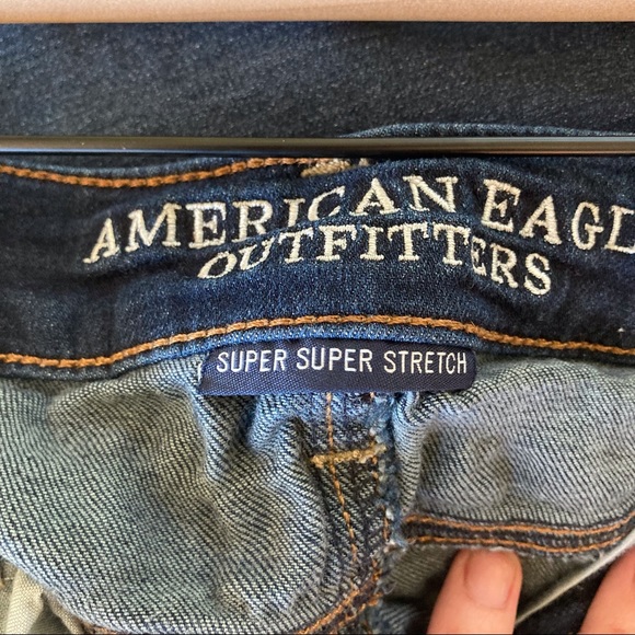 { AEO } Dark Wash Super Stretch Skinny Jeggings Jeans - Picture 11 of 11